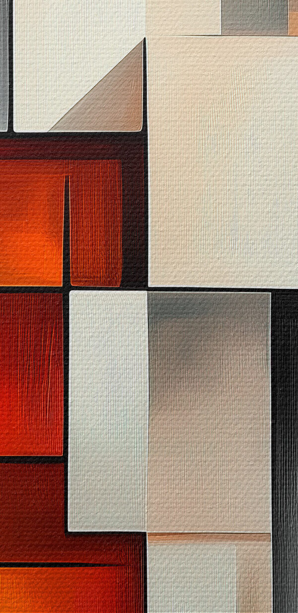 Buntes Kunstwerk aus Quadraten Buntes Kunstwerk aus Quadraten