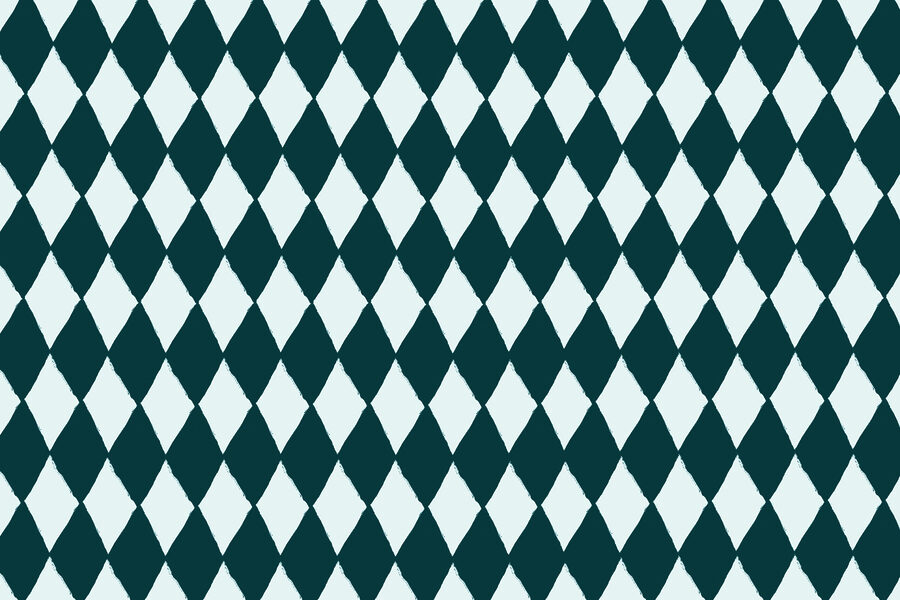 Schwarzes und weißes Rautenmuster