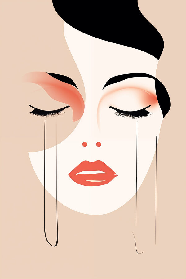 Emotionaler Ausdruck durch minimalistische Kunst Emotionaler Ausdruck durch minimalistische Kunst