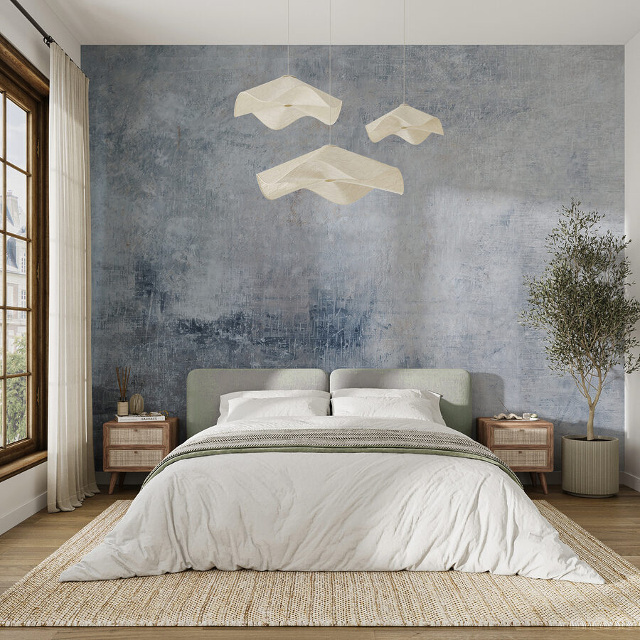 Eine graue und weiße Wand Eine graue und weiße Wand
