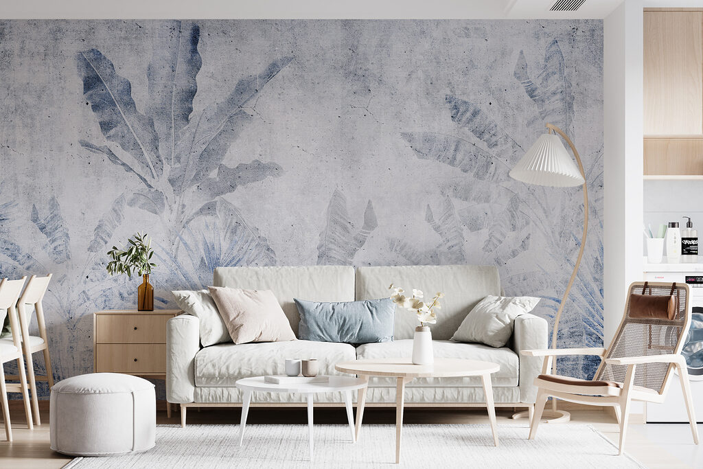 Abstract foliage in muted tones Abstract foliage in muted tones