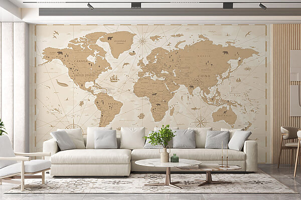 Eine Karte der Welt Eine Karte der Welt