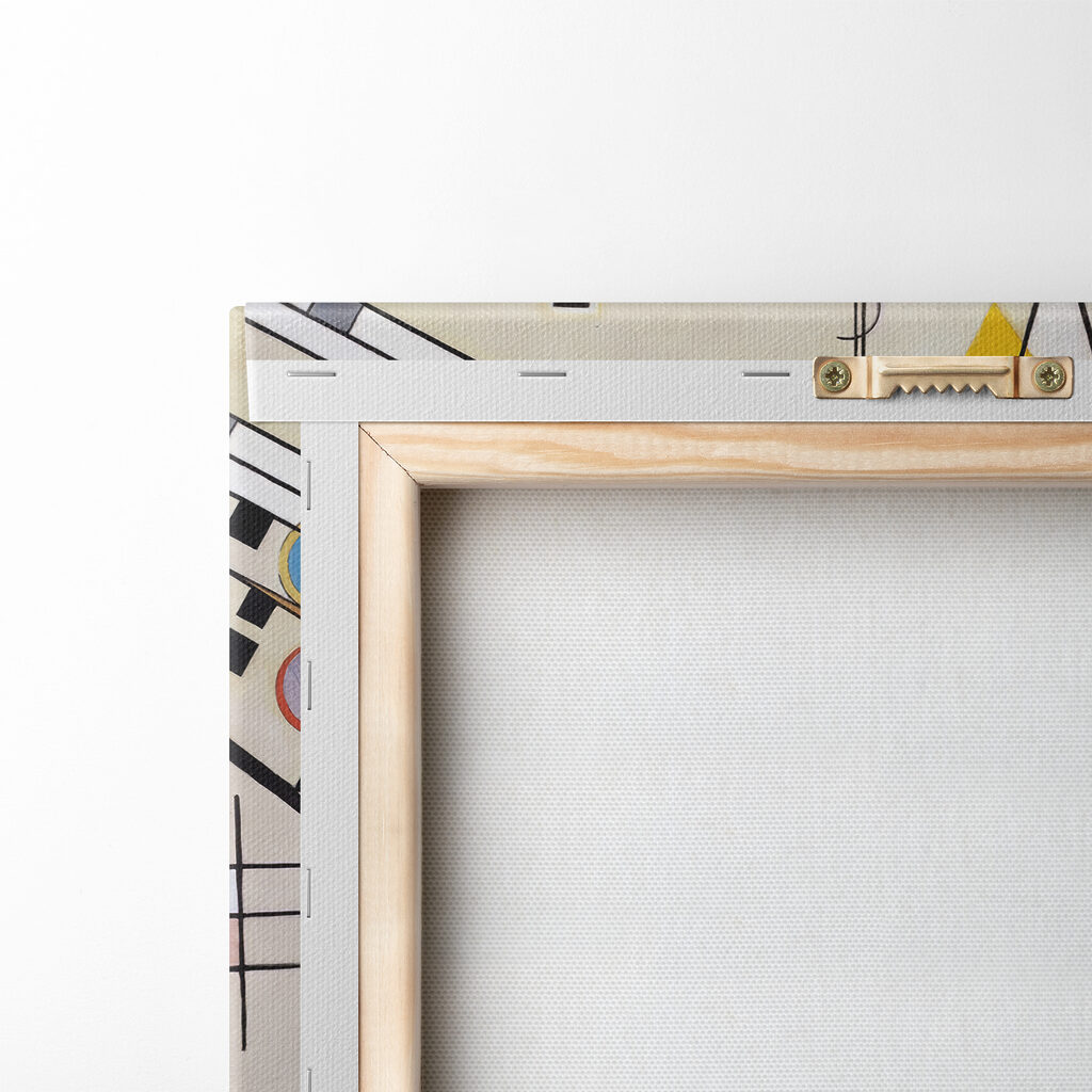 A painting of a variety of colors