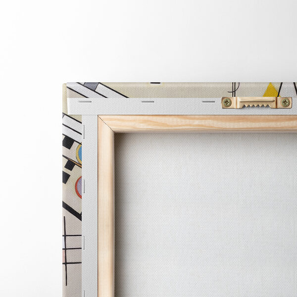 A painting of a variety of colors