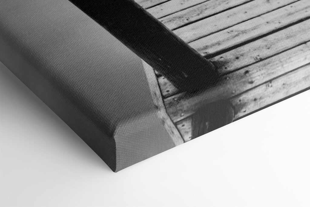 A dock on a lake A dock on a lake