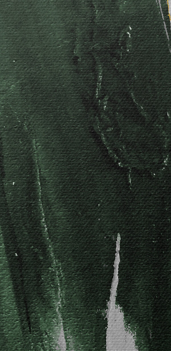 Emerald strokes on textured canvas Emerald strokes on textured canvas