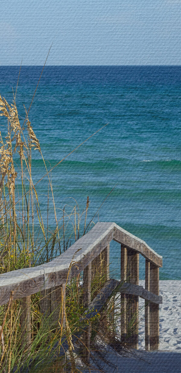 Ein Fußweg zum Strand Ein Fußweg zum Strand