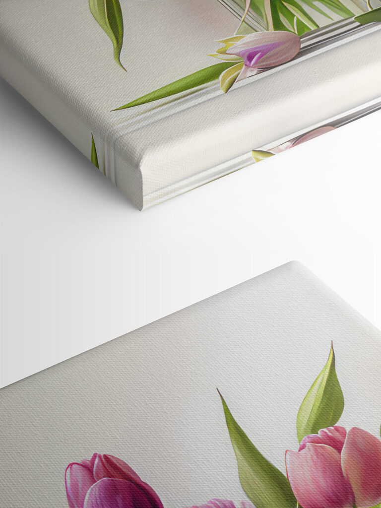 s31219pmlfn 768x1024 - Ein Tulpenstrauß in einer Glasvase