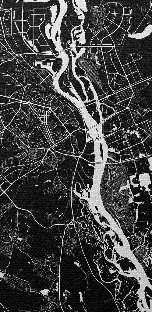 A map of a city A map of a city