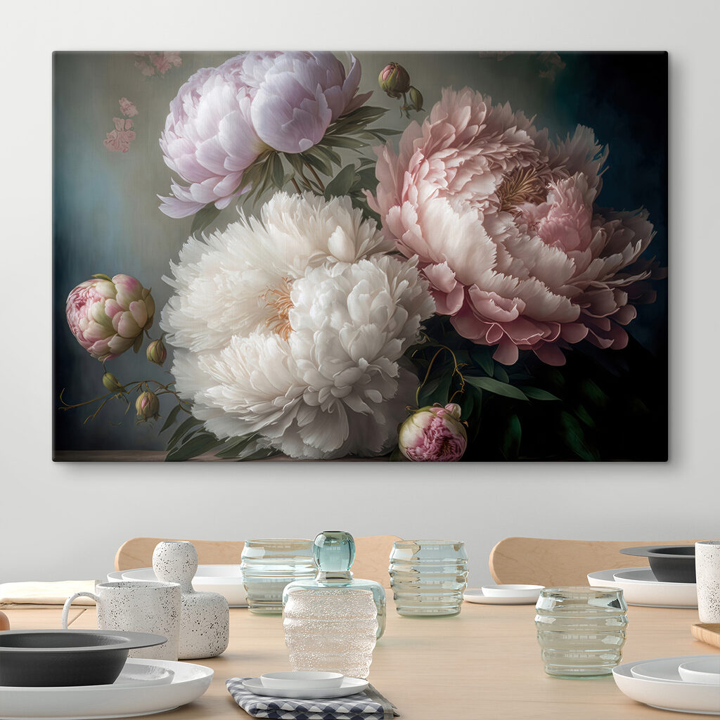 A close up of flowers