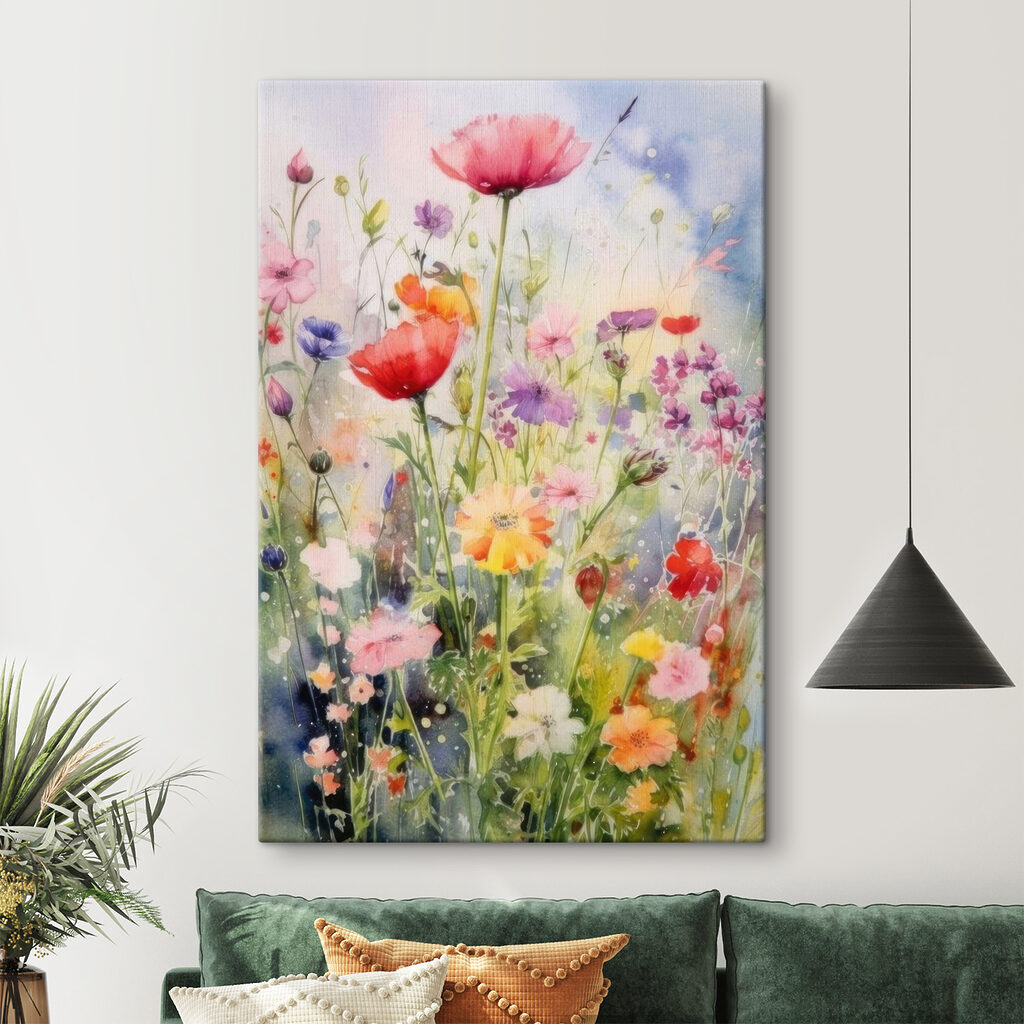 s33672pig112s 1024x1024 - Ein Gemälde mit Blumen auf einem Feld