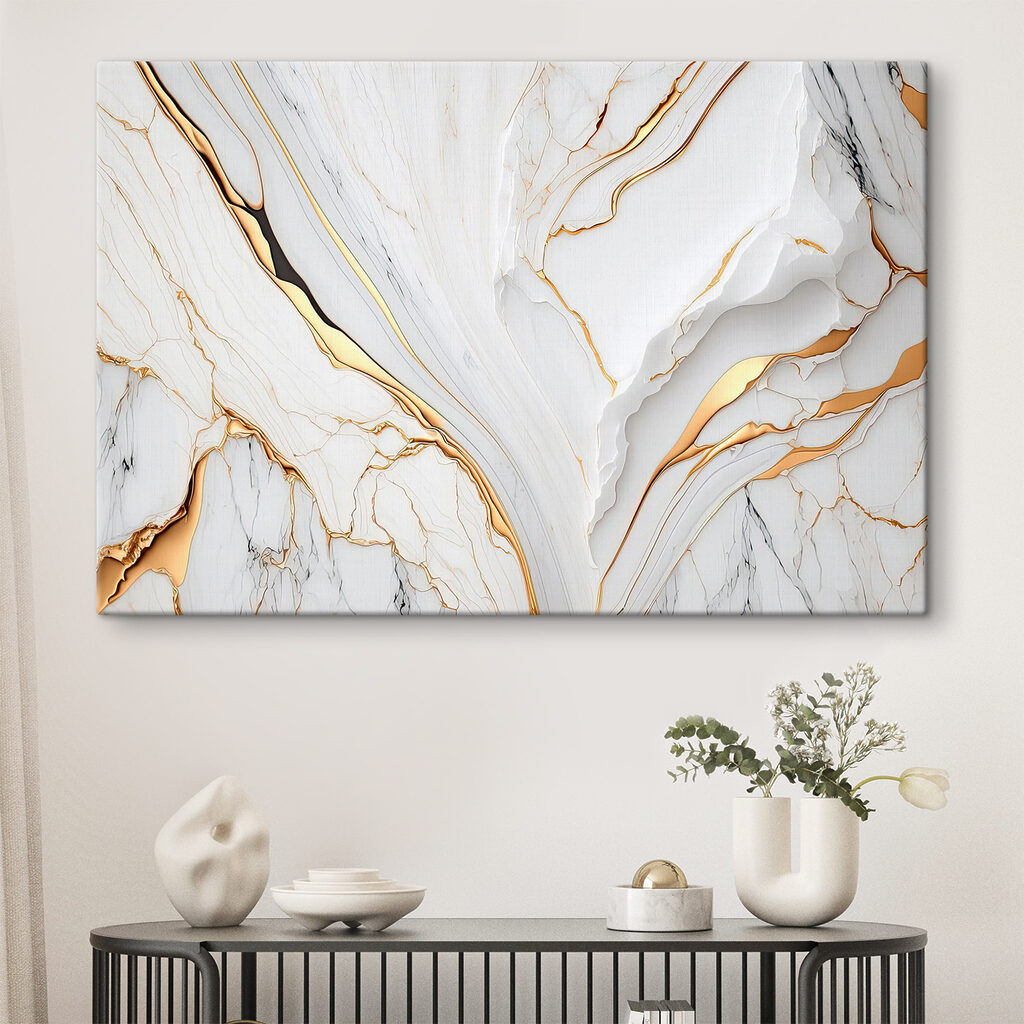 Elegant marble with amber swirls Elegant marble with amber swirls