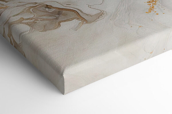 Elegante Strudel aus Creme und Bernstein Elegante Strudel aus Creme und Bernstein