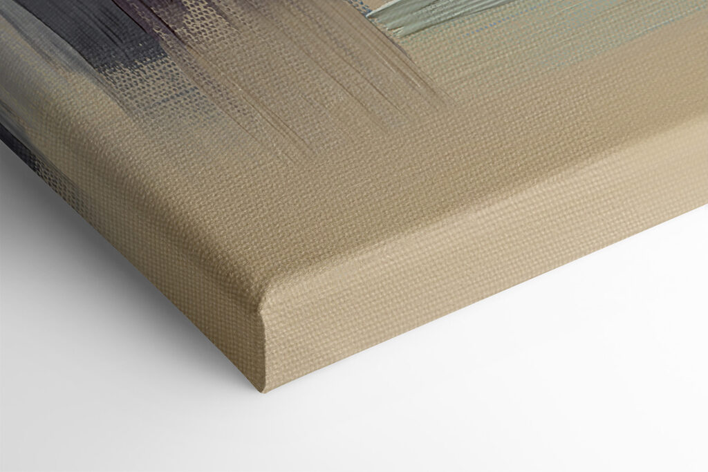 A painting of a city