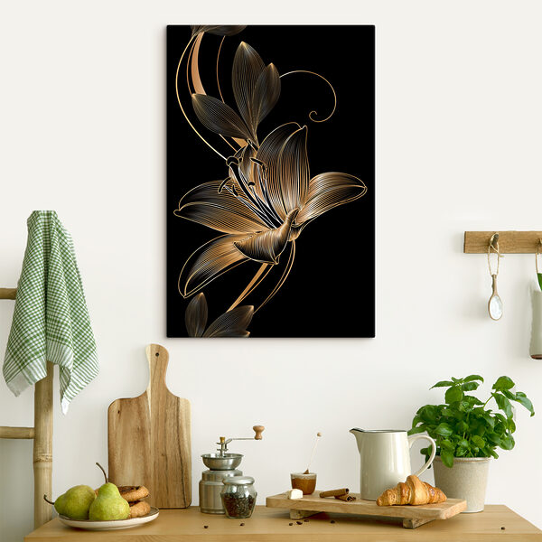 Elegante schwarze und bernsteinfarbene Blumenkunst s34437pik301s 600x600 - Elegante schwarze und bernsteinfarbene Blumenkunst
