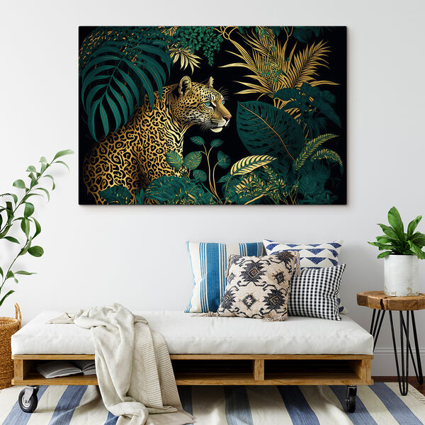 Ein Leopard im Dschungel Ein Leopard im Dschungel