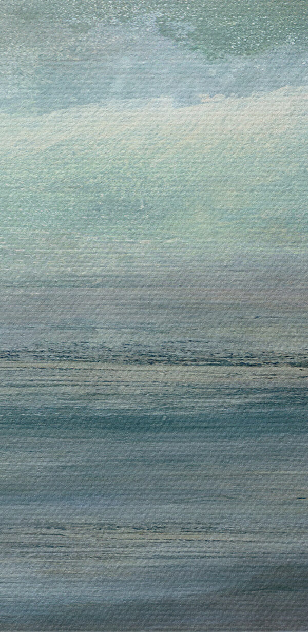 Ein Gemälde von einem Strand Ein Gemälde von einem Strand