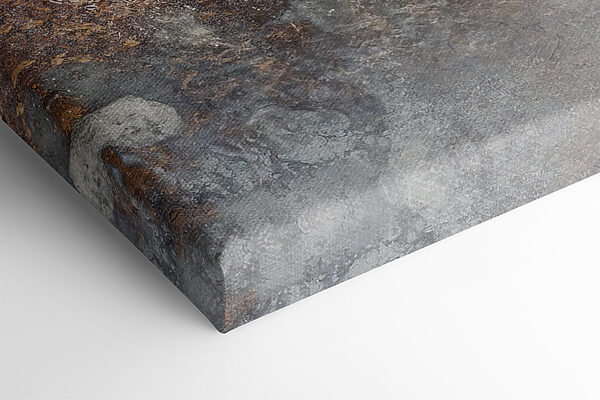 A close up of a stone