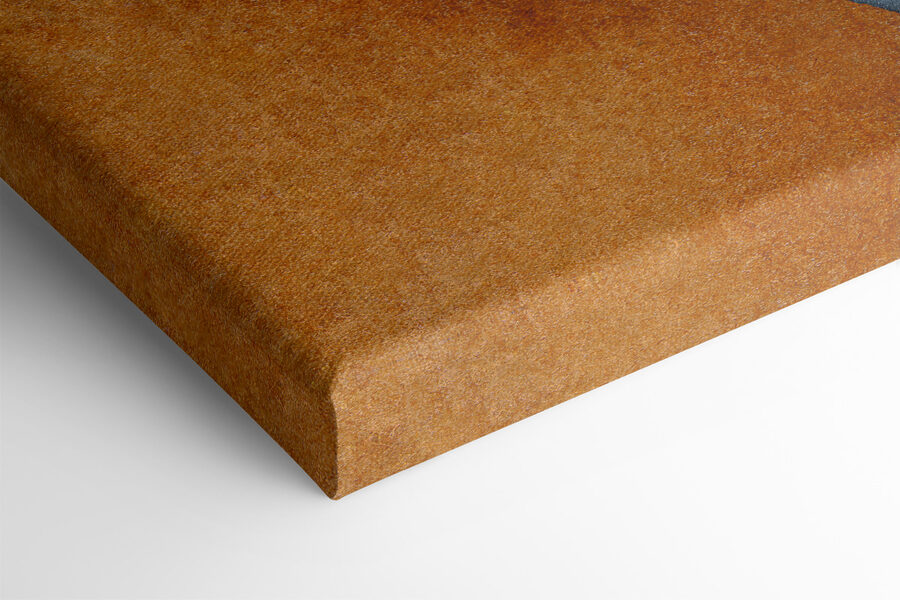 Ein Gemälde mit verschiedenen Formen und Farben Ein Gemälde mit verschiedenen Formen und Farben