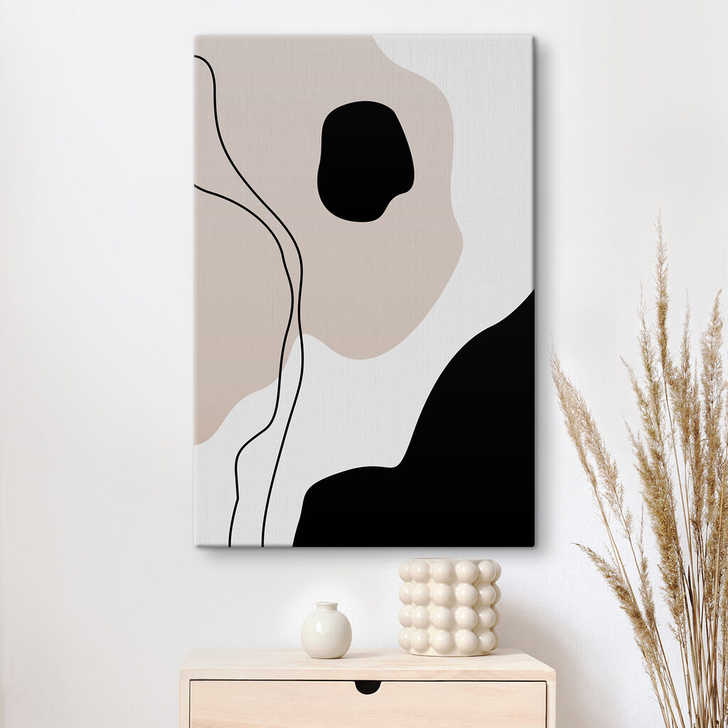 A black and white pattern A black and white pattern