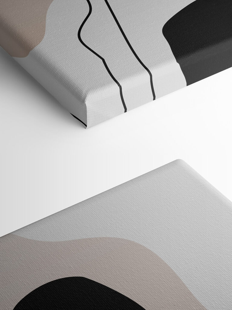 A black and white pattern A black and white pattern