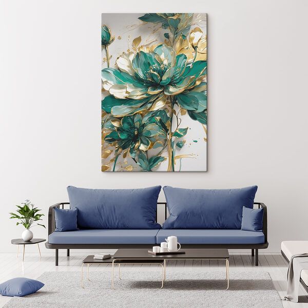 Eine Nahaufnahme einer Blume Eine Nahaufnahme einer Blume