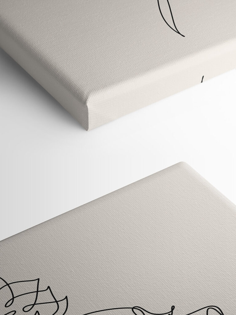 A drawing of a woman's face A drawing of a woman's face