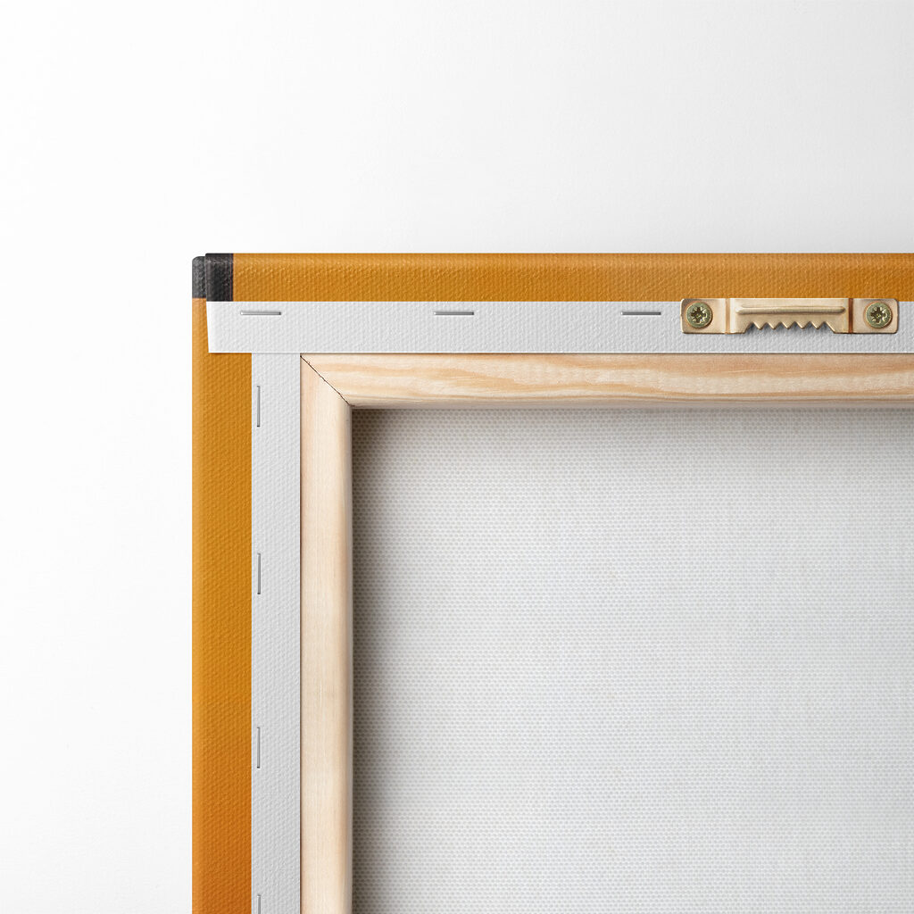 A painting of a circle and a circle