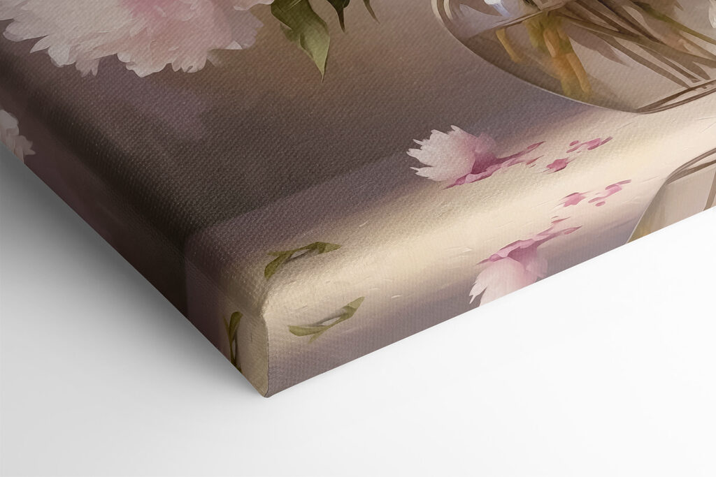 A vase of pink flowers