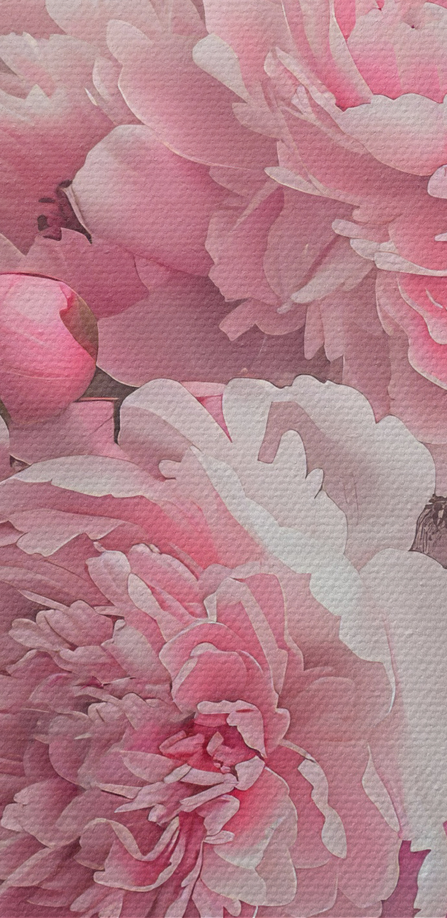 Ein Strauß rosa Blumen