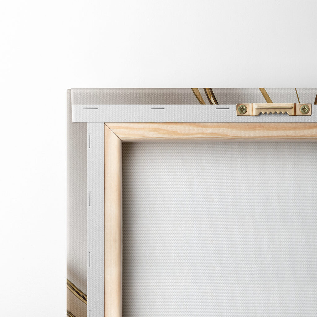 Elegant Swirls of Cream and Amber