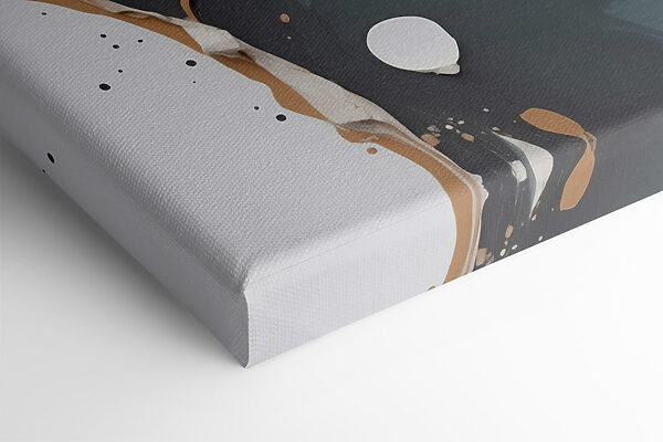 Fluid shapes in soothing earth tones Fluid shapes in soothing earth tones