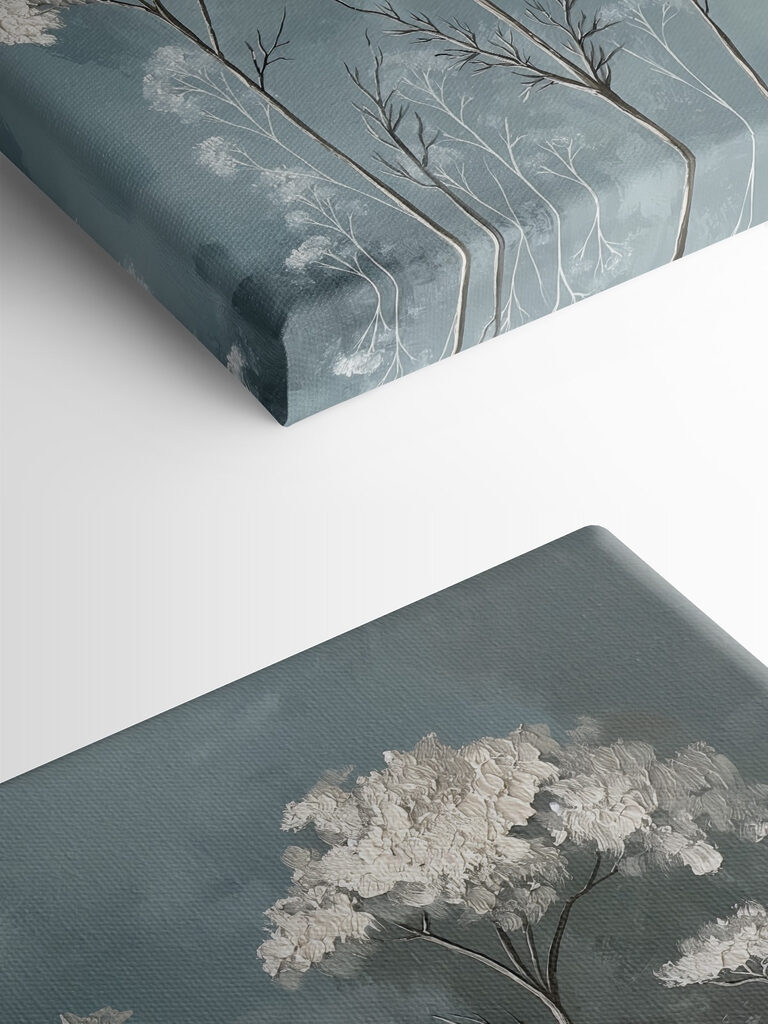 A group of white flowers