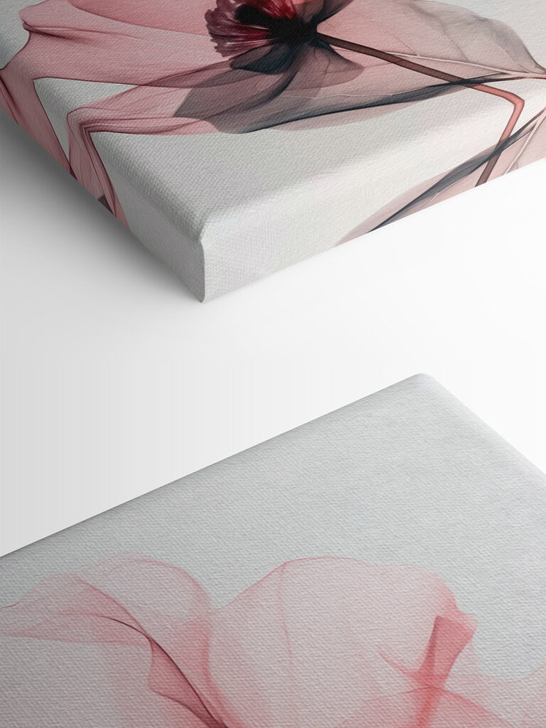Delicate petals in soft hues