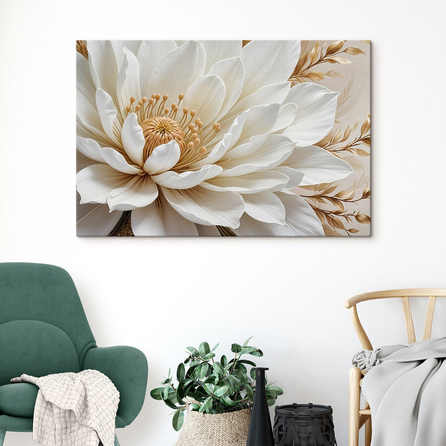 Nahaufnahme einer weißen Blume