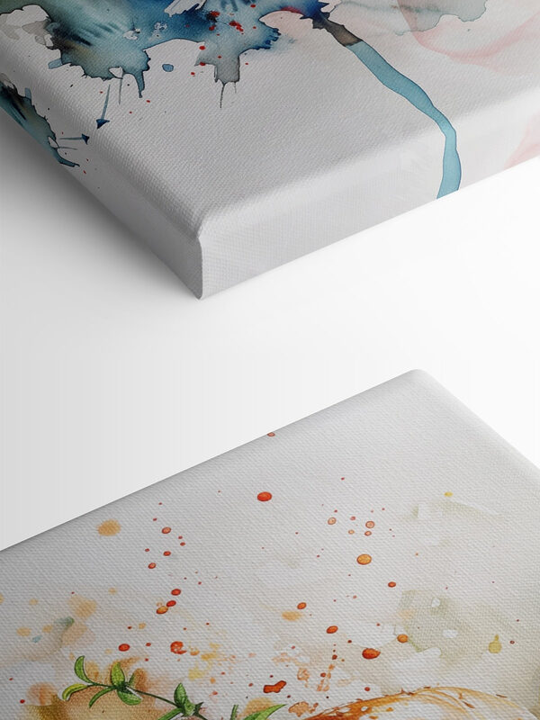 Aquarell eines Burgers Aquarell eines Burgers