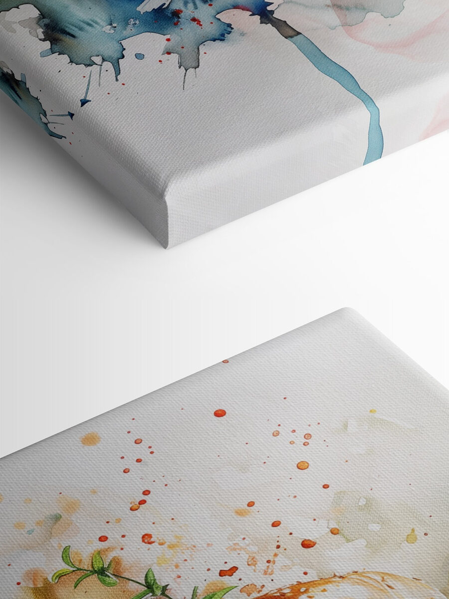 Aquarell eines Burgers