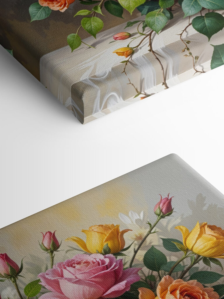 Bouquet of flowers on a table