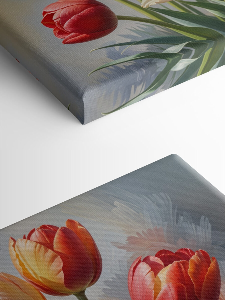 Gruppe von Tulpen in einer Vase