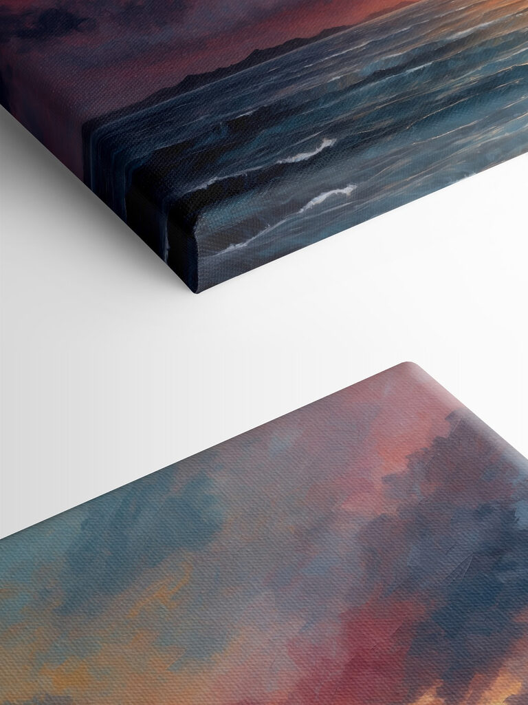 Sunset over the ocean Sunset over the ocean