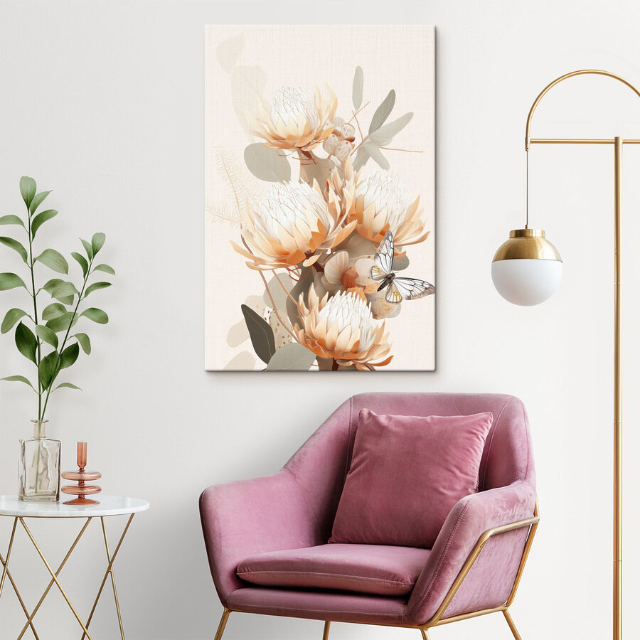 Wandbilder Schmetterling auf einer Blume – Bild 8