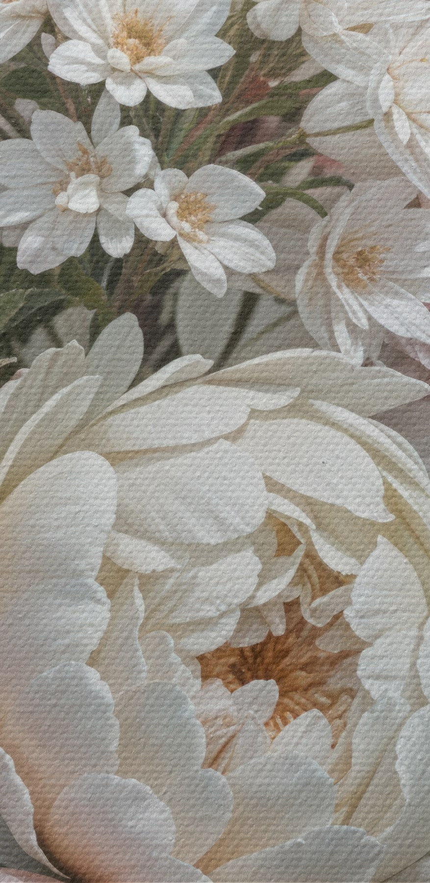 Gruppe von Blumen in einem Strauß