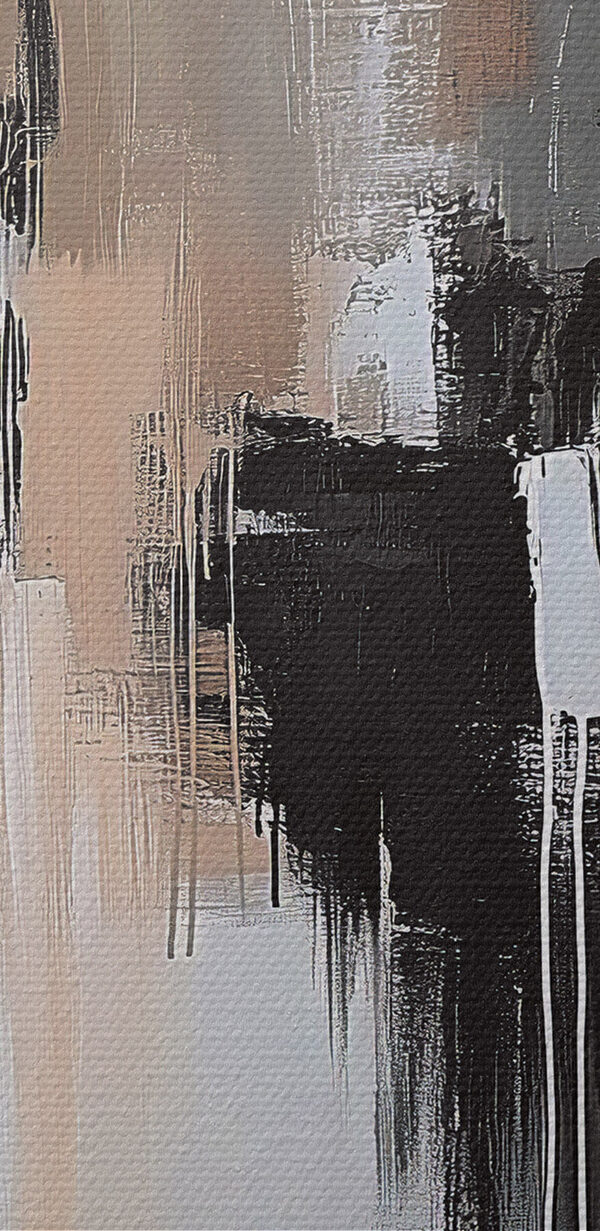 Black and white painting