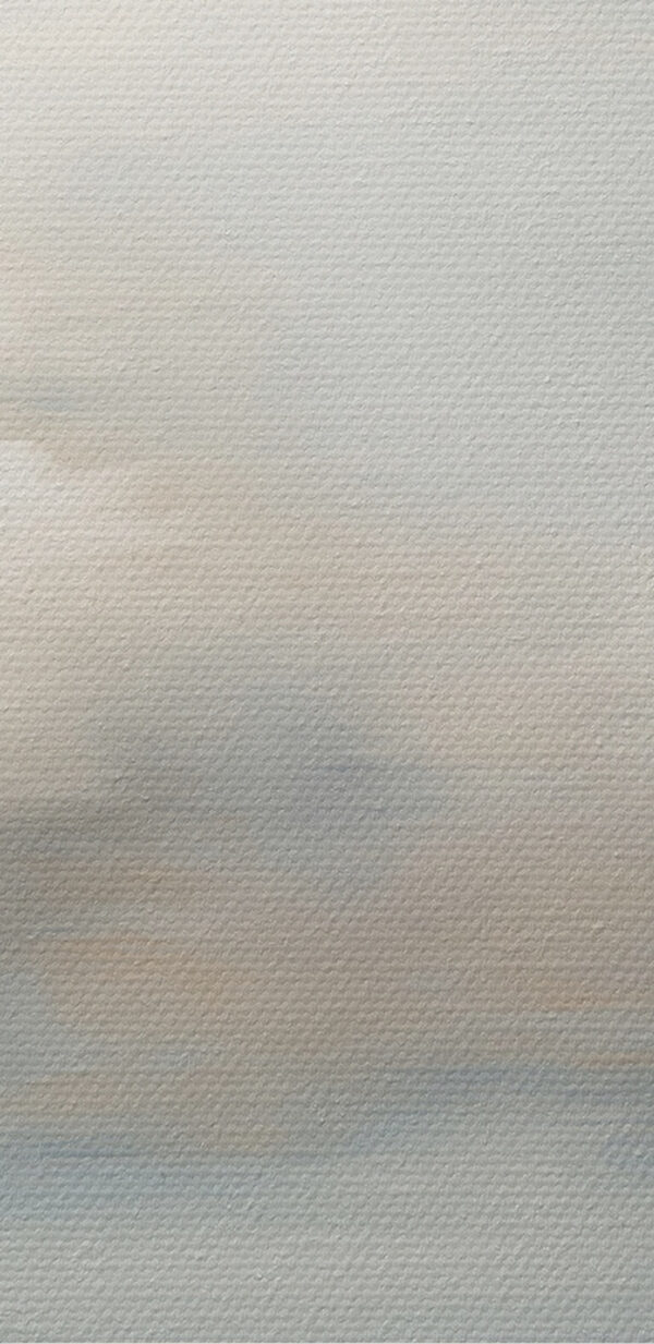 Bewölkter Himmel über einer Wasserfläche Bewölkter Himmel über einer Wasserfläche