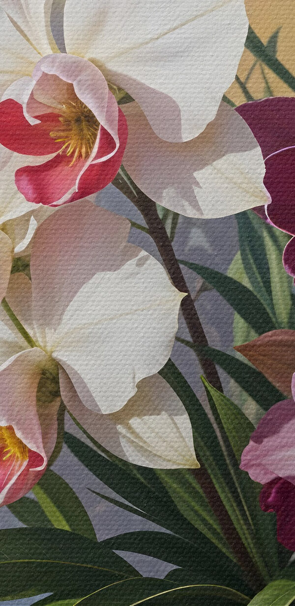 Gemälde von Blumen in einer Vase Gemälde von Blumen in einer Vase