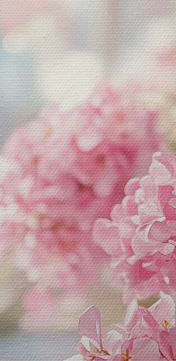 Bunch of pink flowers