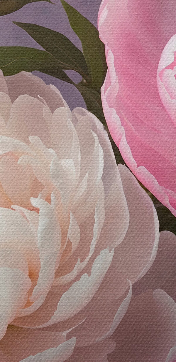 Gruppe von rosa und weißen Blumen Gruppe von rosa und weißen Blumen