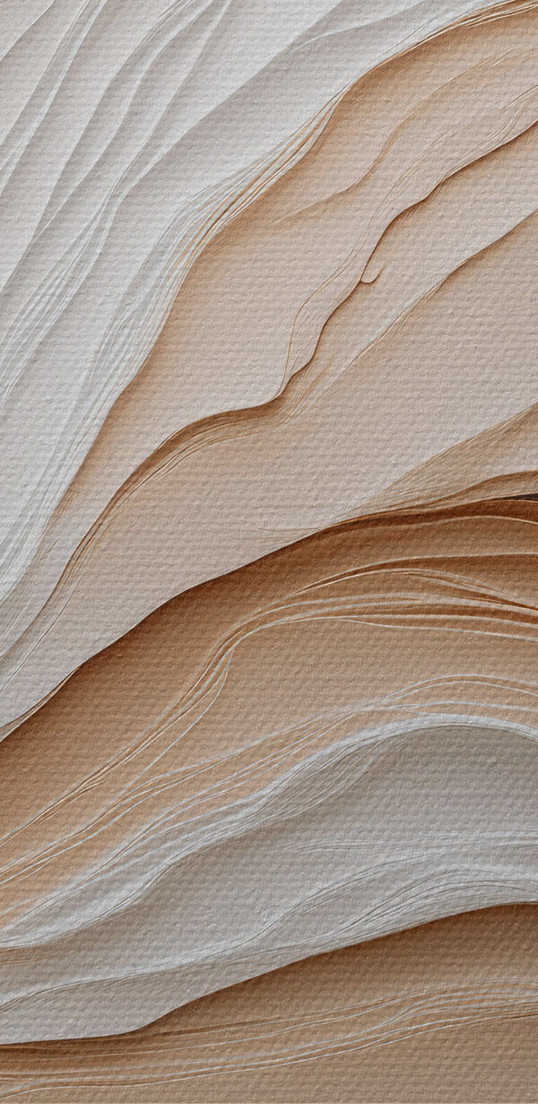 Aus weißem und braunem Papier geschnittene Formen Aus weißem und braunem Papier geschnittene Formen