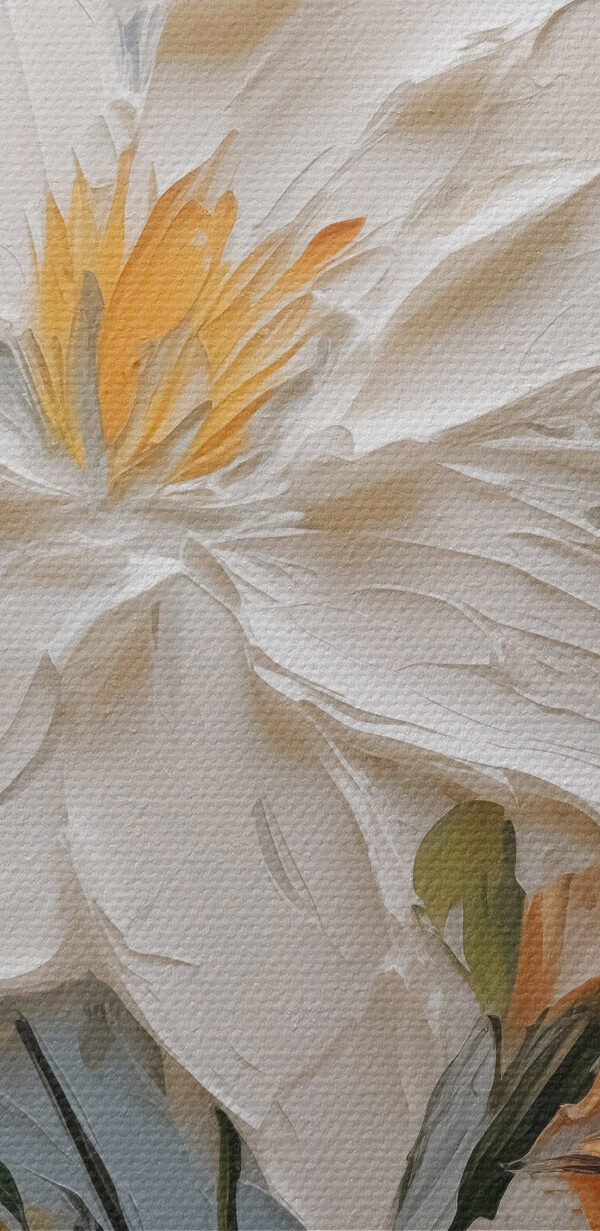 Gemälde einer Blume Gemälde einer Blume