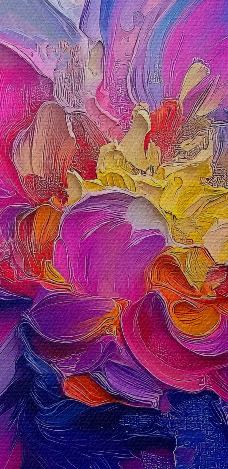 Lebendige Farben in der Blumenkunst